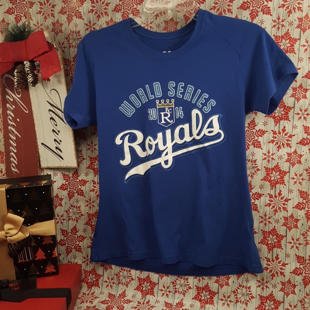 A4 Royals World Series 2014 womens tee shirt